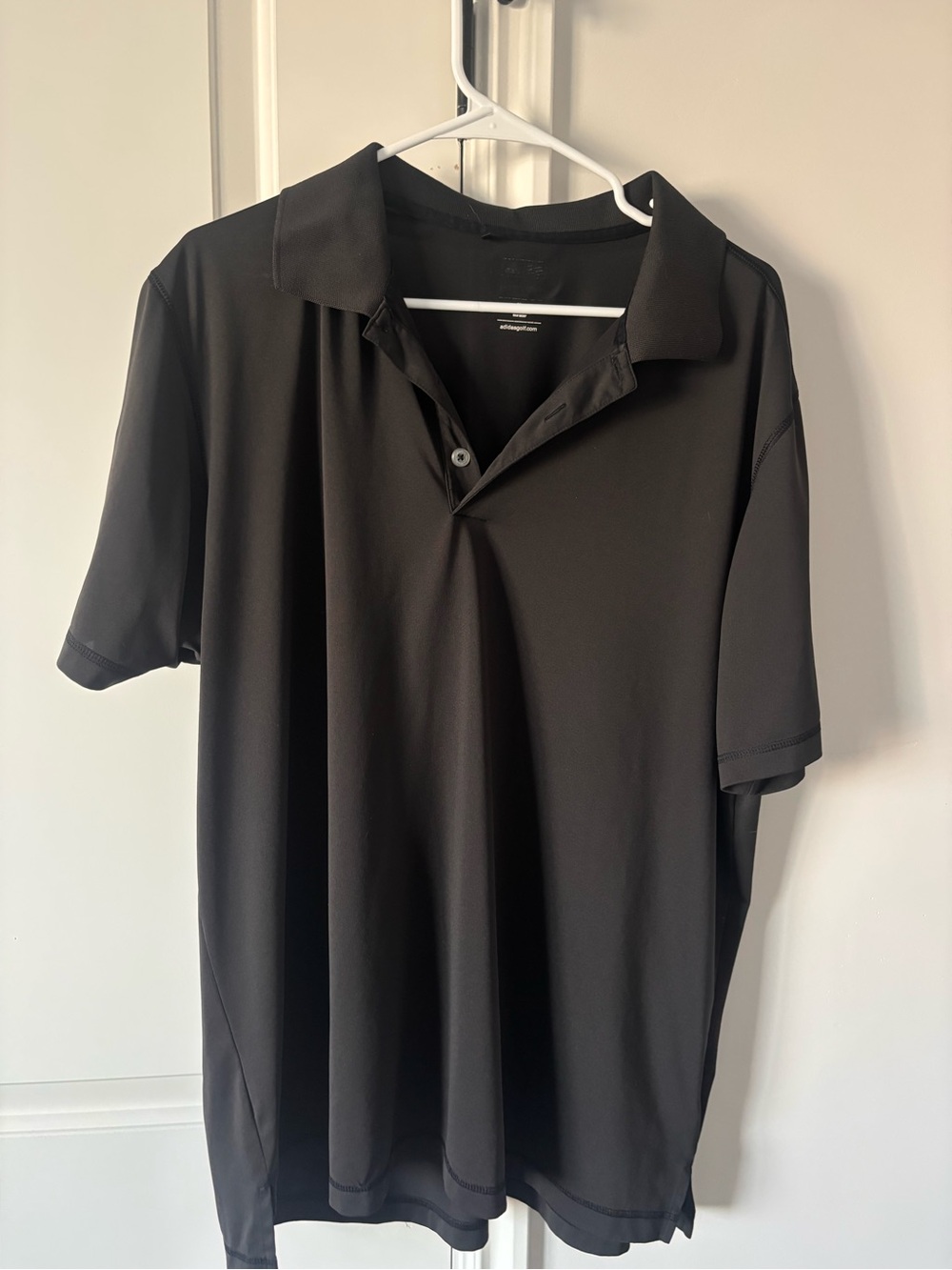 adidas Black Men's Performance Polo